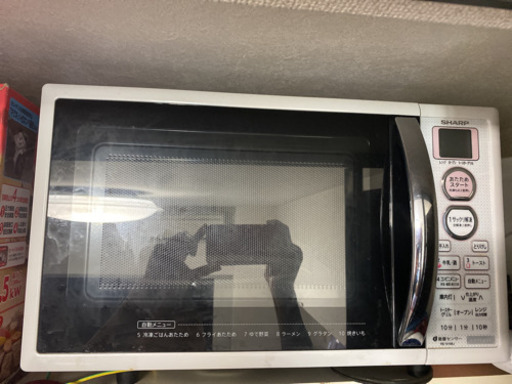 シャープ オーブンレンジ  15L  ホワイト系RES15BJ