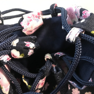 和装　浴衣に　インテリアにも　籠バック　美品の画像
