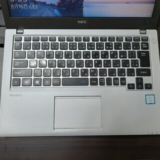 （お取引中）Office2019入り　12.5インチモバイル薄軽　2016年NEC VersaPro i3-6100U 2.3GHz　120GB新品SSD　4GBメモリの画像