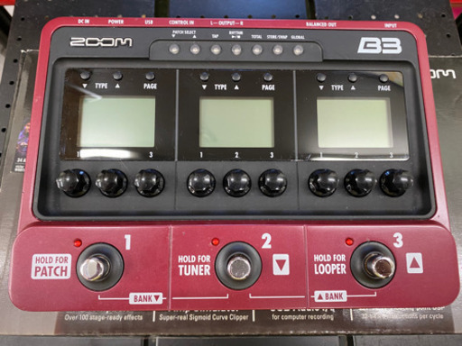 【愛品館 江戸川店】ZooMマルチエフェクター　エフェクター　ベース　ズーム