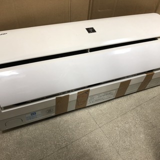 ☆中古 激安！！ 大阪取引限定☆　※保証期間3ヶ月　SHARP　ルームエアコン　AC-256FT 　2.5ｋｗ　8-10畳　2016年　※注意あり　DH0025　￥23,000