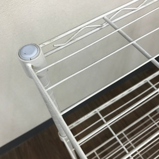 ホワイトラック　棚　収納の画像