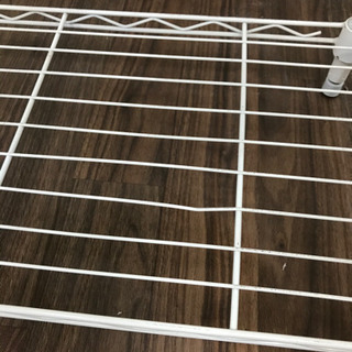 ホワイトラック　棚　収納の画像