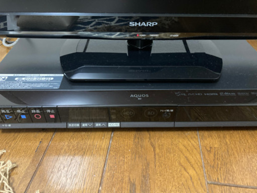 SHARP DVD Blu-rayプレーヤーレコーダー