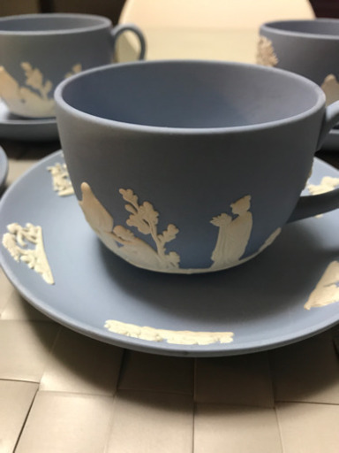 ウエッジウッド　ジャスパー　ティーセット５客