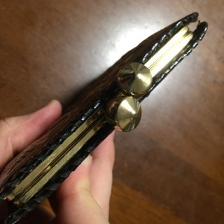 【未使用品】本革　財布　ブラウンの画像