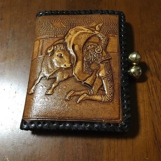 【未使用品】本革　財布　ブラウンの画像