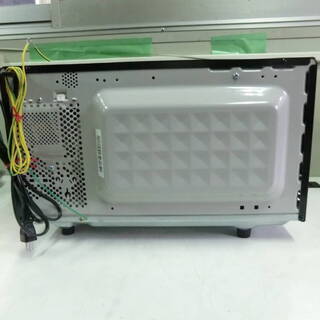 2019☆Haier アーバンカフェシリーズ フラット電子レンジ JM-XP2FH18G 美品中古品☆ステンレスブラック☆18L☆の画像