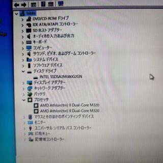 富士通ノートパソコン　認証済Windows10インストールの画像