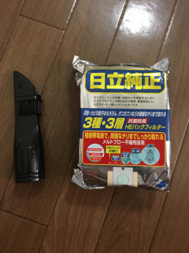日立掃除機　CV-PA9、純正紙パック