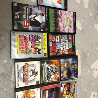 【2000円】プレイステーション2とソフト11本などの画像