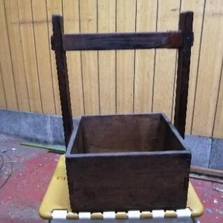 木製　おかもち　昭和レトロ　アンティークの画像