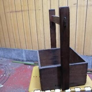 木製　おかもち　昭和レトロ　アンティークの画像