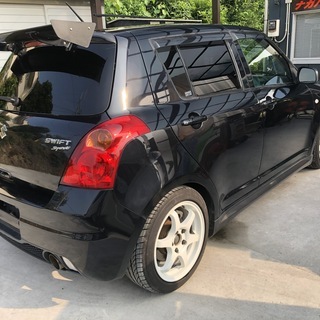 自社ローンオッケーどんな車もさがします。軽トラ、重機からトレーラーまでスイスポ改造多数車検2年付きでも現状（一時抹消）でも選んでいただけますの画像