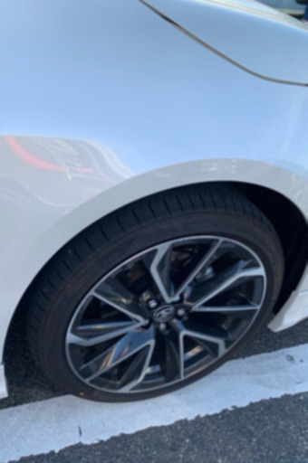 新型カローラスポーツ210系GZ　アルミホイール