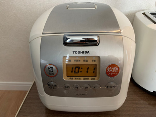 値下げしました！TOSHIBA炊飯器