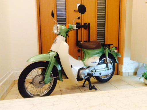 美車 リトルカブ  希少 初期 ライムグリーン キャブ車