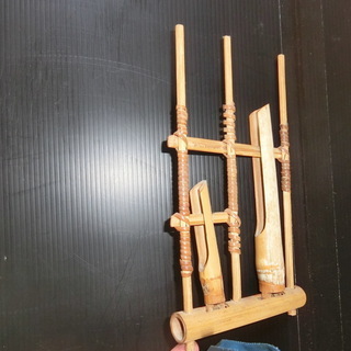 バリ民族楽器：アンクルン【値下げ】の画像