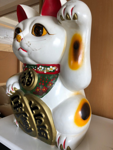 金属製特大　招き猫