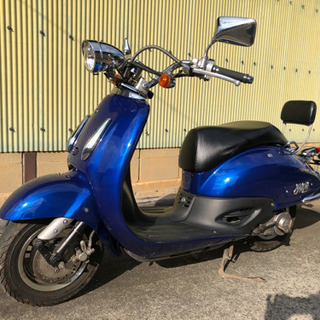 HONDA ジョーカー50 キャンディブルー　オールペイント