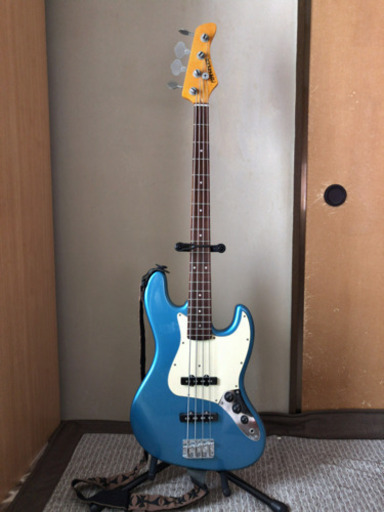 フェルナンデス、ベースギター（ギグケースとレインカバー付）