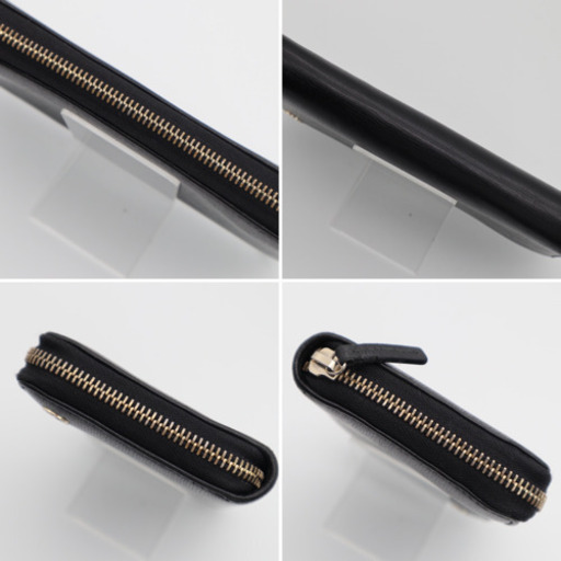 《GUCCI/インターロッキングG》ラウンドファスナー長財布 ABランク 美品