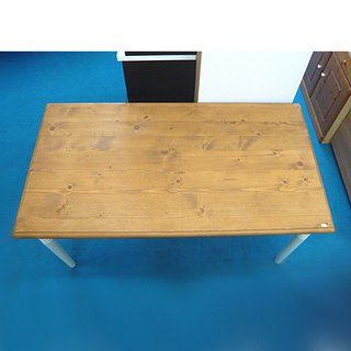 関家具【フレンチカントリー ダイニングテーブル】幅140cm パイン材 