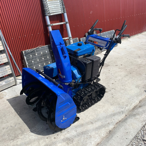 除雪機　YSM870 セルスタート！