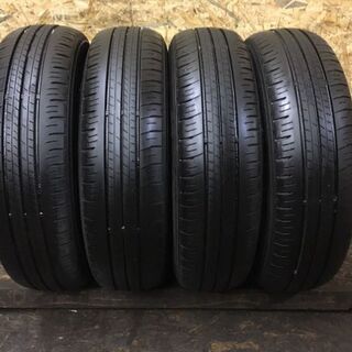 【DUNLOP ENASAVE EC300+ 165/65R14】夏 4本【MILLOUS 社外 14インチ 4.5J4HPCD100+45】ソリオ タンク ルーミー等　(VTH232) クレジットカード QR決済可能の画像