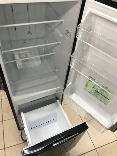 TOSHIBA 東芝 GR-M15BS-K 153L 2018年製 冷蔵庫