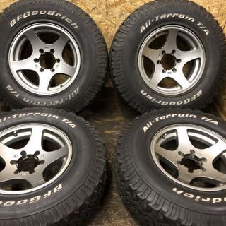【BFGoodrich All-Terrain T/A LT235/85R16】夏タイヤ 4本【社外 16インチ 7J6HPCD139.7+8】70ランクル等　(VTD218) クレジットカード QR決済可能