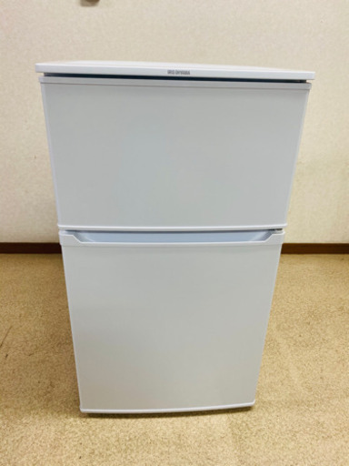 アイリスオーヤマ90ℓ2ドア冷蔵庫