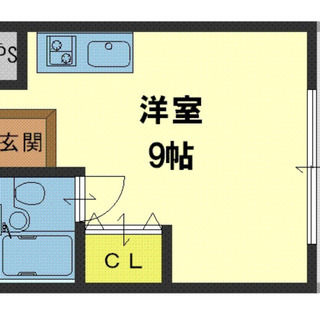 【長瀬】３万円台で約９畳の広々１ルーム♫ - 不動産