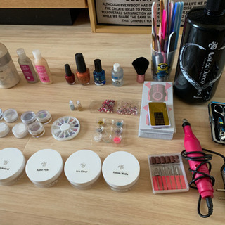 ネイルセット💅スカルプパウダー・リキッド・筆　❗️大量出品❗️