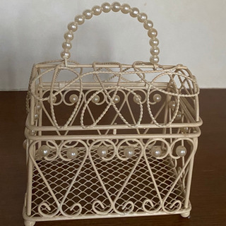 バッグ形ワイヤーバスケット　新品‼️の画像