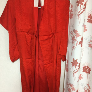 昭和？大正？レトロな赤い襦袢　