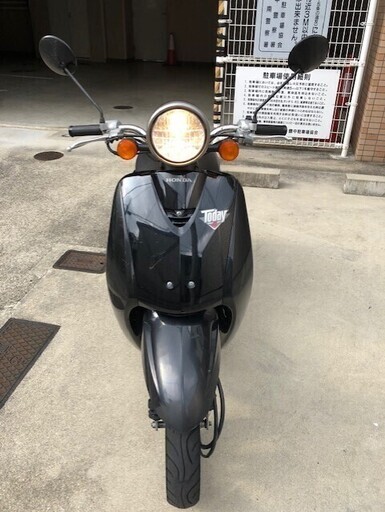 HONDA【AF61】４スト　ブラック　黒ＴＯＤＡＹ