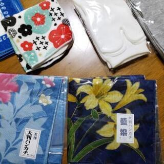 🌿和植物柄パスタ皿と和風小物の画像
