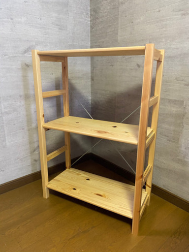 【無印良品】パイン材ユニットシェルフ