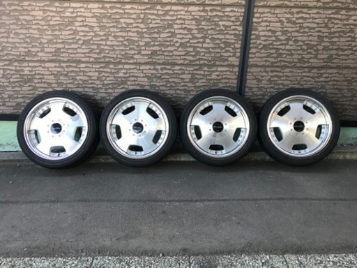 軽カー　アルミホイール  WORK Euro line 15インチ　5.5j