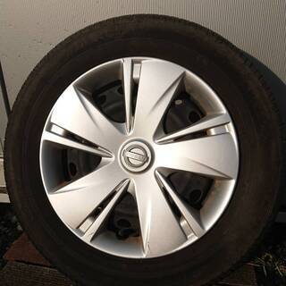 タイヤ4本セット　FALKEN　165/70R/14　ホイールカバー　ナット付き