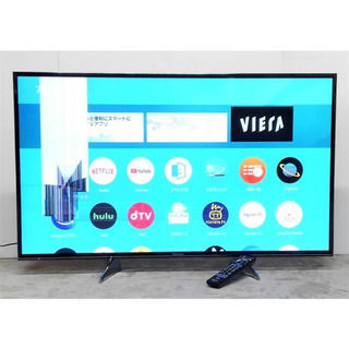 パナソニック Panasonic TH-49EX750 4K対応 youtubeを4Kで　ネットフリックス対応　Ａｍａｚｏｎビデオ」が利用できる　リサイクルショップ宮崎屋20.8.22の画像