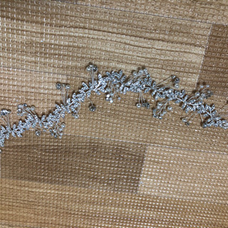ブライダル　小枝　ヘアアクセサリーの画像