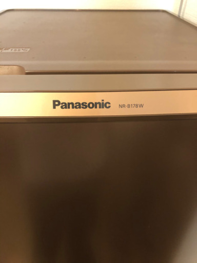 超美品　Panasonic  NR-B178W-T 冷蔵庫　168L 女性使用品