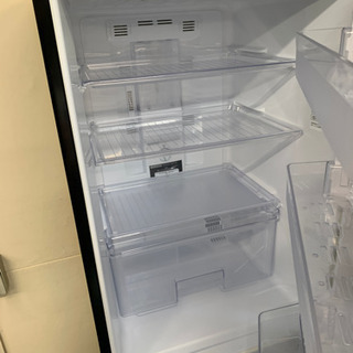 三菱 256L ノンフロン冷凍冷蔵庫 (MR-H26S-B) 11年製ブラック○