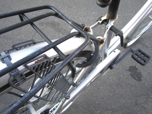 自転車 26インチ 6段変速 ママチャリ EMILY エミリー 荷台付き サイクル ☆ PayPay(ペイペイ)決済可能 ☆ 札幌市 白石区 東札幌