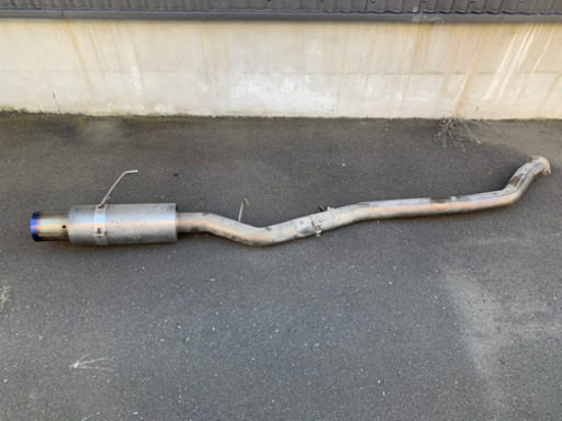 希少!! 廃盤品 トラスト グレッディフルチタンマフラー s14ターボ用