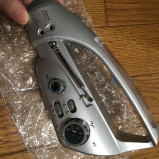 【新品】多機能　手動式ラジオライト　シルバーの画像