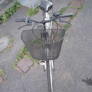 自転車 27インチ 6段変速 Kawamura シティサイクル チャリ カワムラ 荷台付き ☆ PayPay(ペイペイ)決済可能 ☆ 札幌市 白石区 東札幌 自転車 27インチ 6段変速 Kawamura シティサイクル チャリ カワムラ