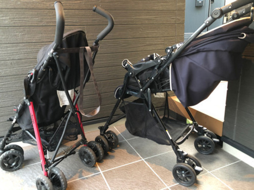 ベビーカーとバギーとレインコート　バラ売り対応可